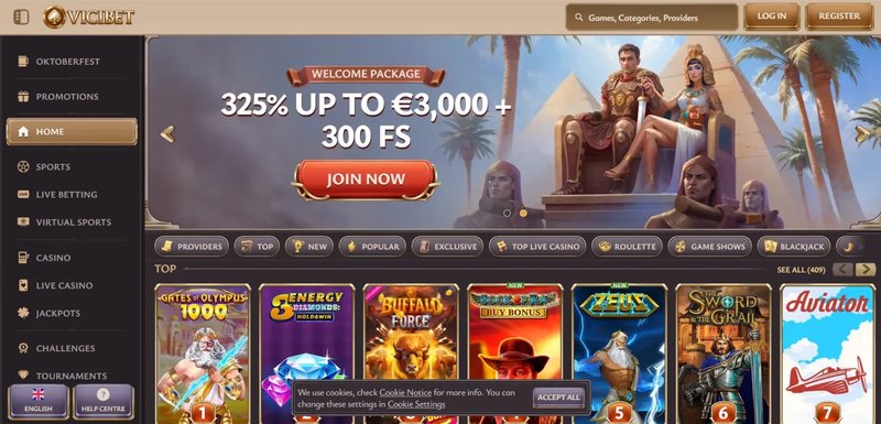 Willkommen bei Vicibet: Die besten Spiele und Promotions in Deutschland